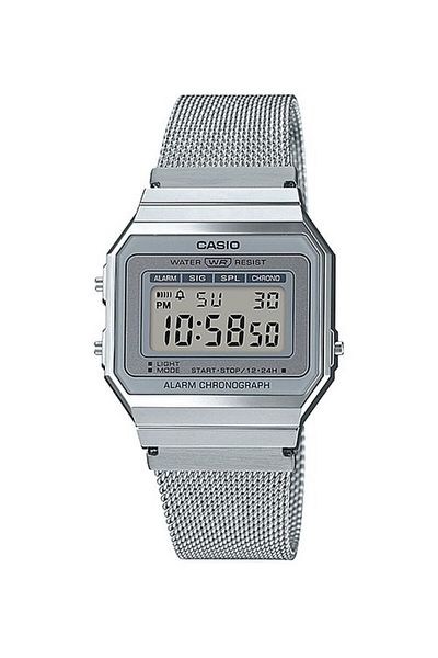 Casio Casio Vintage Series A700WM-7ADF Stainless Steel Digital Watch in Silver