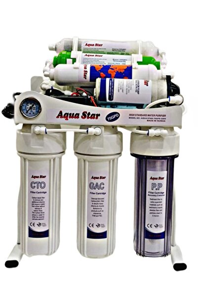Generic 7-Stage Reverse Osmosis Water Purification System with Station Stand