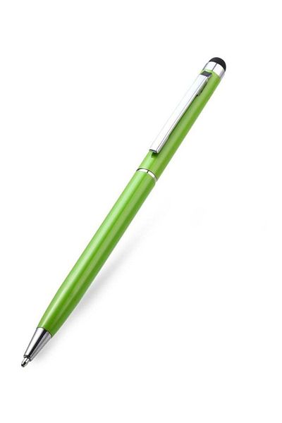 Generic STYLUS TOUCH SCREEN PEN 2 in 1 Green