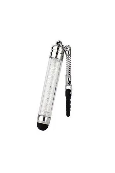 Generic Diamond Crystal Stylus Touch Pen White