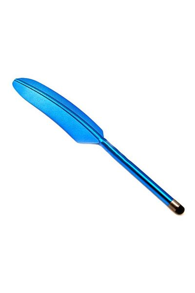 Generic FEATHER CAPACITIVE STYLUS PEN BLUE