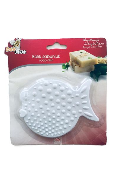 Bee Home Δοχείο σαπουνιού ψαριών & 10 x 12 cm