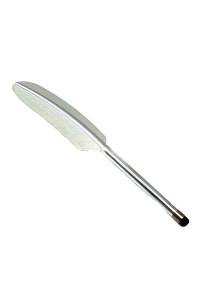 Generic FEATHER CAPACITIVE STYLUS PEN SILVER