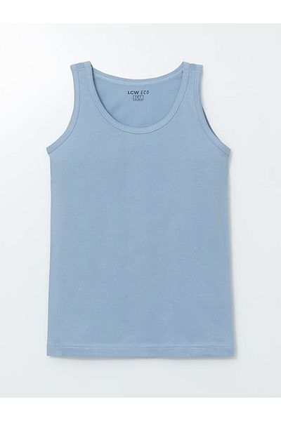 LC Waikiki New Season Crew Neck Boys' Undershirt 2-Piece - S5Hu47Z4