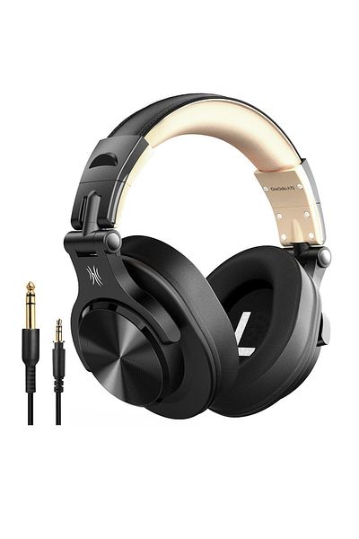 Oneodio A70 Bluetooth Over Ear Headphones, Wireless Headphones w/ 72H Playtime