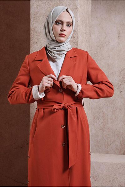 Alvina BIRDED TRENCH COAT 10868