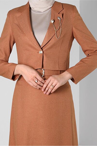 Alvina ACCESSORY DETAILED SKIRT SUIT 44159