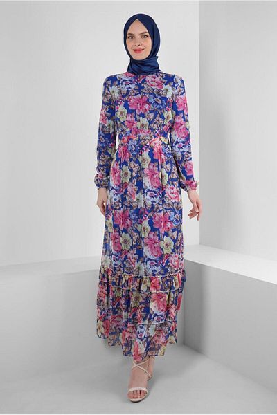Alvina ROCHIE CU VOLANE CU FLOR 42913