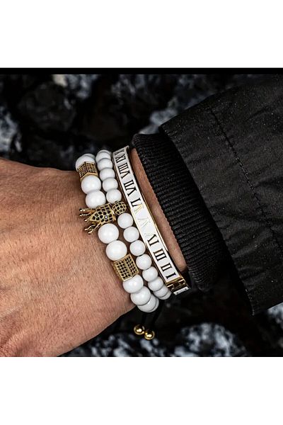 JORG ZENN Jz2895 Men's Bracelet Set