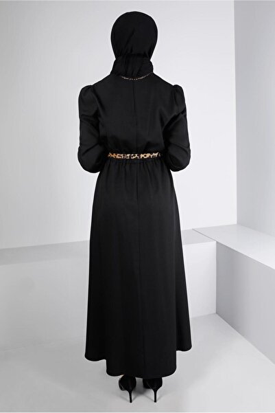 Alvina MANŞETLERİ LASTİKLİ ELBİSE 43400