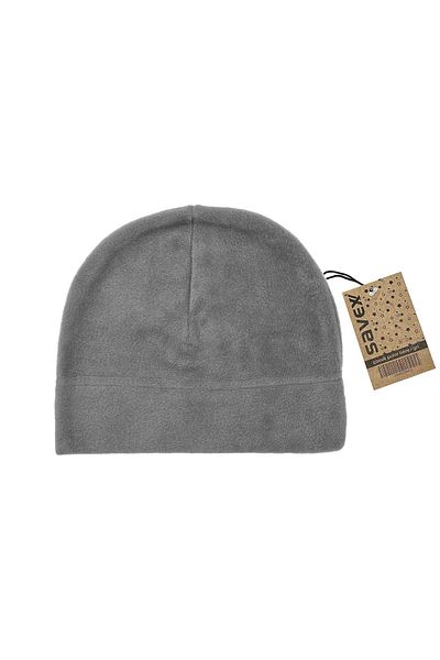 SAVEX Fleece Beanie for 3-6 Years Old Children - Gray