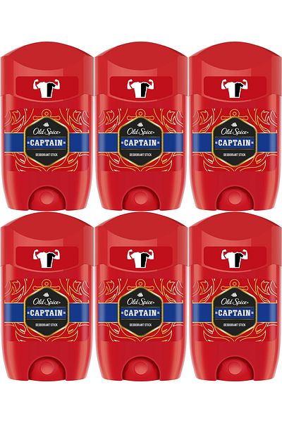 Old Spice stick deodorant 50 ml Captain X 6