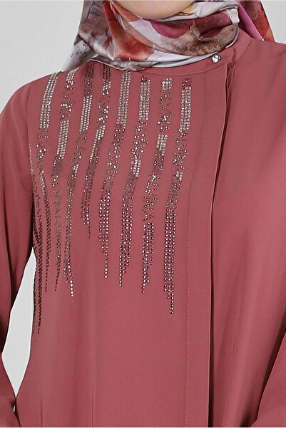 Alvina ΠΕΤΡΑ ΚΕΝΤΗΤΑ ΜΑΚΡΥ ΤΟΥΝΙΚ ΜΕ ΣΚΙΠΤΕΣ ΠΛΕΥΡΕΣ 43521