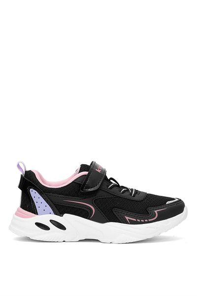 Kinetix Girl's Classic Sneaker Black-Pink 5P Frofe F 5Fx Filet