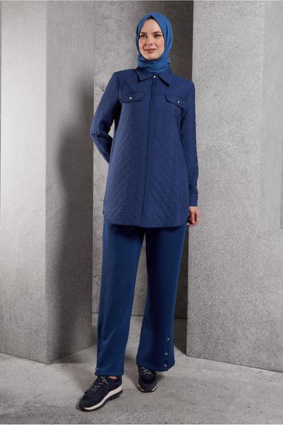 Alvina Quilted Patterned Tunic 45225