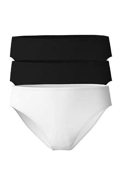 Calida Damen Slip 3er Pack - Essential Cotton, Regular Cut, Jersey, einfarbig