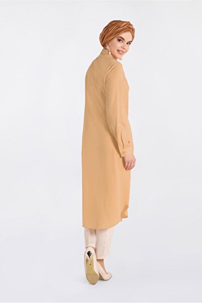 Alvina Buttoned and Pocket Detailed Tunic 4397