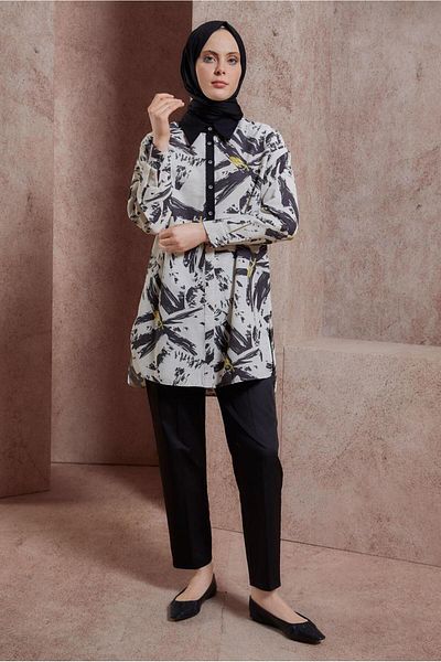 Alvina PATTERNED TUNIC 44551