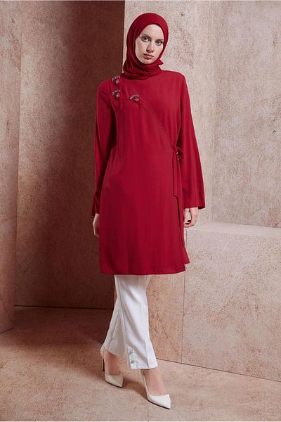 Alvina Tunic 42880 - With Tie Detail