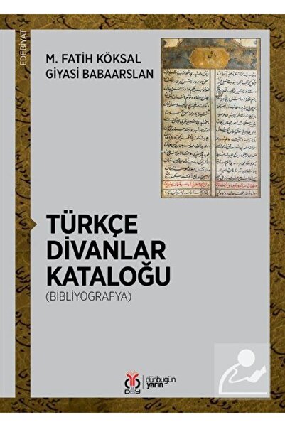 Dby Yayınları Türkçe Divanlar Kataloğu (BİBLİYOGRAFYA)