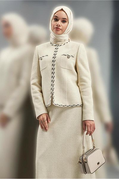 Alvina Tuvet Set 30501 - with Skirt and Comfortable