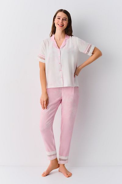 SUWEN Briella Masculine Pajama Set