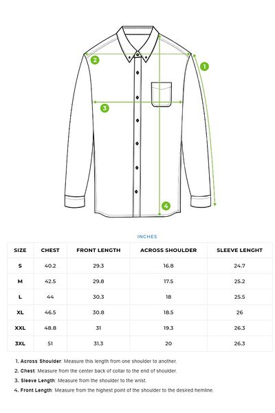 The Bear House Men's Shirt Soft, Breathable & Comfortable, Perfect for Casual & Everyday Wear