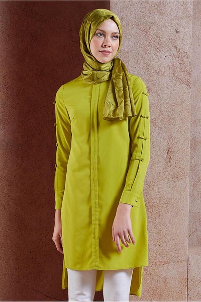 Alvina Asymmetrical Cut Long Tunic 4861