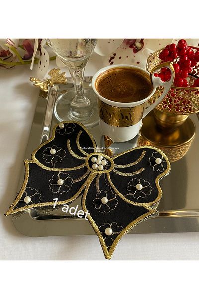 Lady Rio ȘERPEȚE DE CAFEA, ȘERPEȚE DE PRESENTARE, ȘERPEȚE DE COCKTAIL, ȘERPEȚE DE PRESENTARE DE CAFEA, DETALII PERLE
