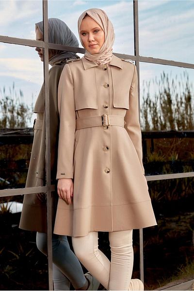 Alvina BELTED TRENCH COAT 10883