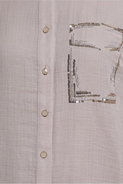 Alvina Cotton Muslin Shirt Tunic 44680