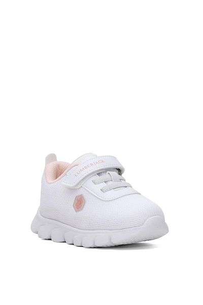 lumberjack 5m First Bebe Girl Child Running Shoes 5Fx White-Powder