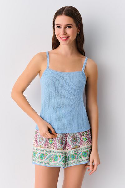 SUWEN Harley Shorts Pajama Set