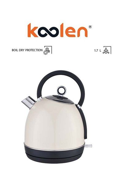 Koolen Colin Kettle 2200W 1.7L Beige 800102031