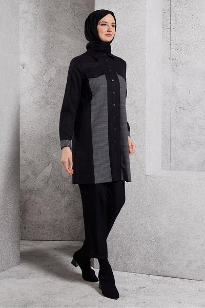 Alvina Shirt Collar Tunic 45163