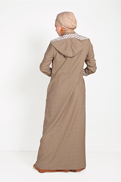 Alvina DÜĞMELİ KAPÜŞONLU PARDESÜ 10160