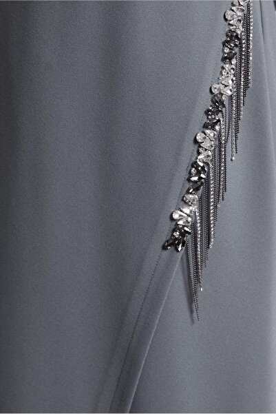 Alvina Stone Detailed Dress 45191