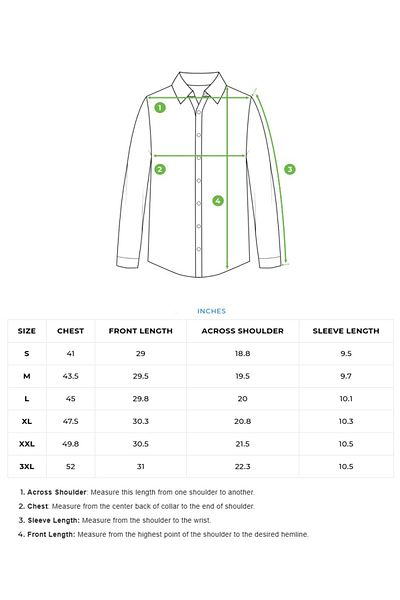 The Bear House Men's Shirt Soft, Breathable & Comfortable, Perfect for Casual & Everyday Wear