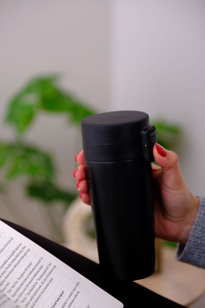 Penguen Thermos Mug - 380ml, 6 Hours Warm & 12 Hours Cold, Sus304 Steel, Bpa Free