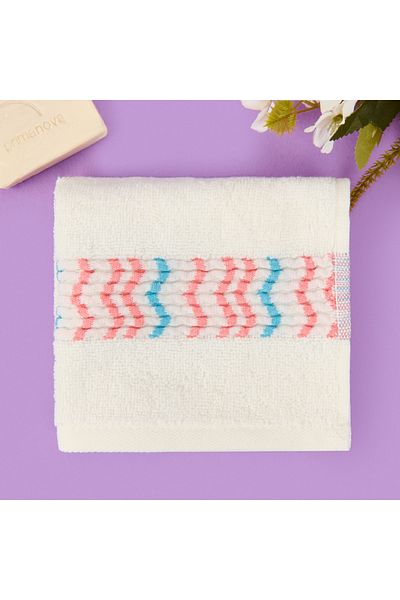 Evidea Soft Fiona Hand Towel - White - 30X40 cm