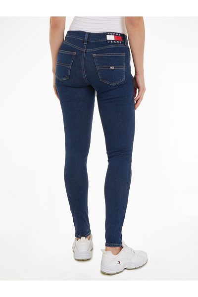Tommy Hilfiger Nora Md Skn Cg4258 Women's Denim Jeans Dw0Dw160081Bk
