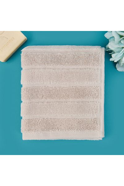 Evidea Soft Velvet Hand Towel - Gray - 30X50 cm