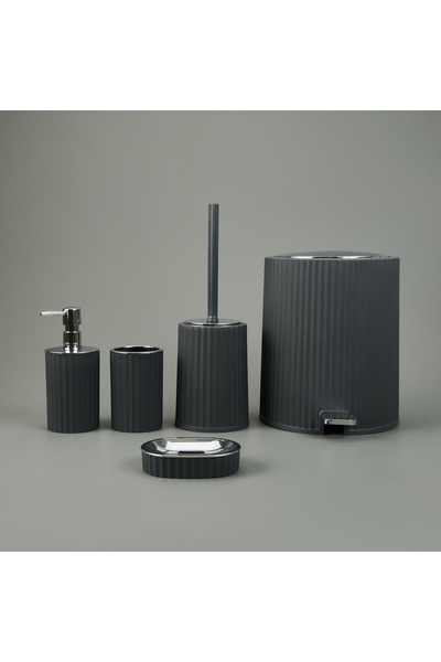 Evidea Bath Coliseum 5'li Banyo Seti - Antrasit