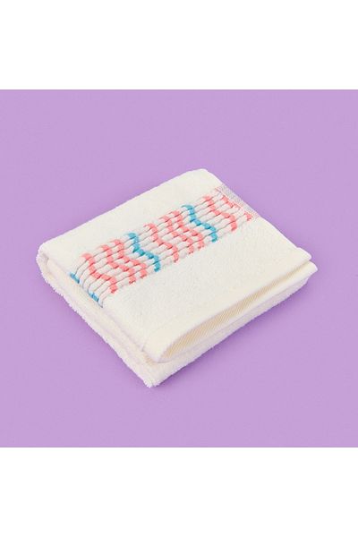 Evidea Soft Fiona Hand Towel - White - 30X40 cm