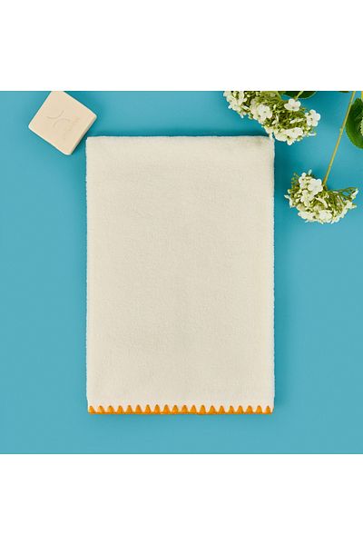 Evidea Soft Lea Face Towel - White - 50X70 cm