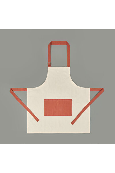 Evidea Soft Kitchen Apron - Ecru - 70X75 cm