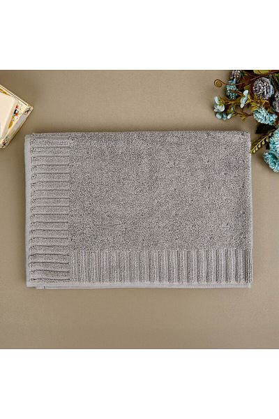 Evidea Soft Patte Foot Towel - Gray - 50X70 cm