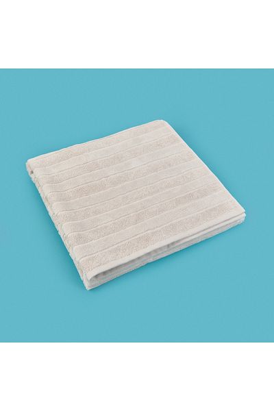 Evidea Soft Velvet Bath Towel - Gray - 70X140 cm