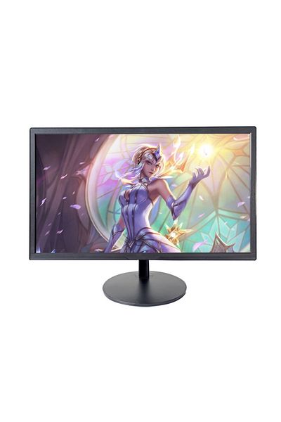 FlashHawk 22 Inch IPS 1080P 75Hz Refresh Rate  Monitor with HDMI and VGA for Home and Office Black