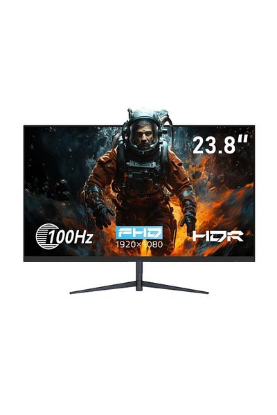 FlashHawk 23.8" Flat FHD Computer Monitor 100Hz,1920*1080 IPS Screen,1ms Response Time